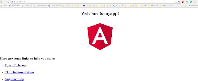 Angular CLI primeng example